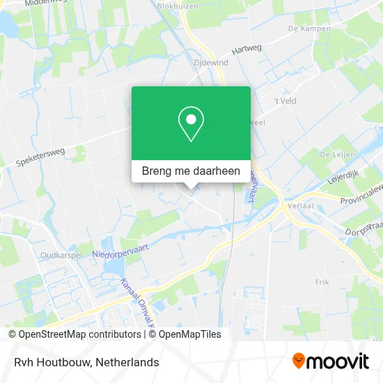 Rvh Houtbouw kaart