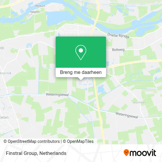 Finstral Group kaart