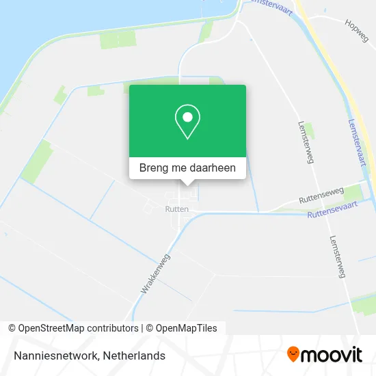 Nanniesnetwork kaart