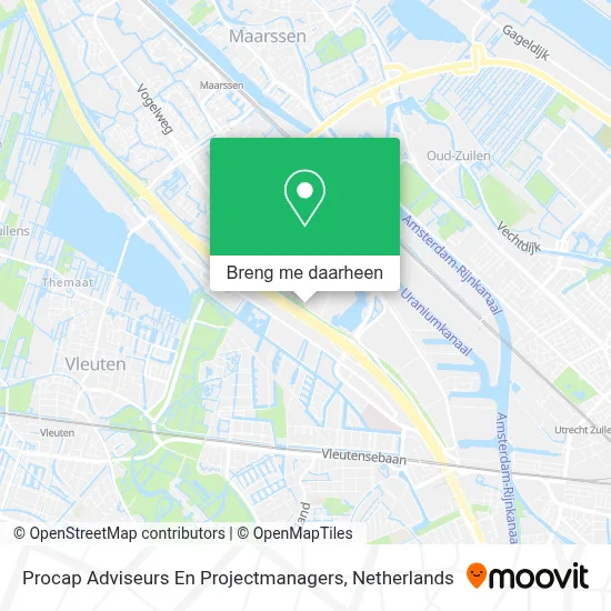 Procap Adviseurs En Projectmanagers kaart