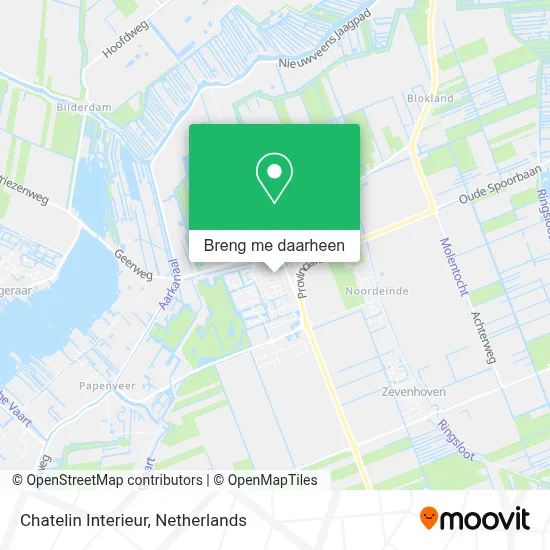 Chatelin Interieur kaart