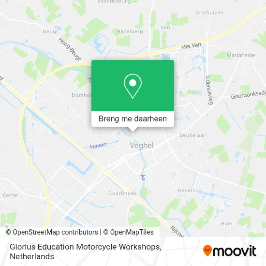 Glorius Education Motorcycle Workshops kaart