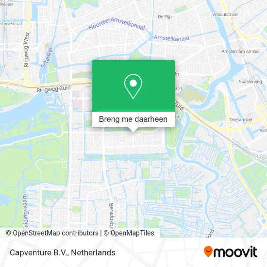 Capventure B.V. kaart