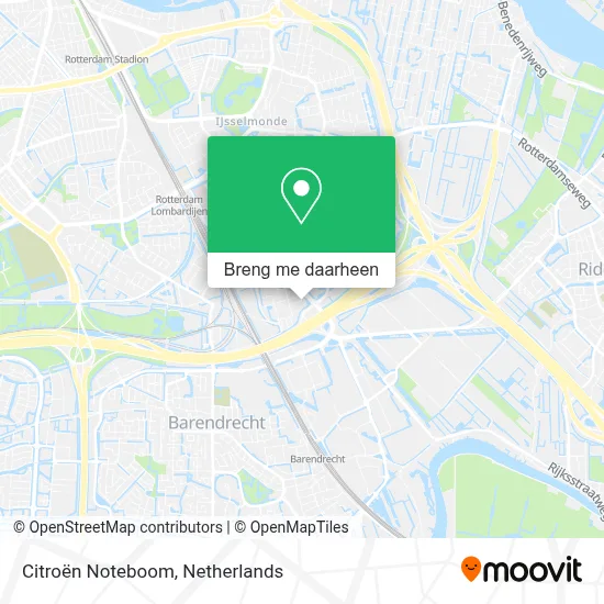 Citroën Noteboom kaart
