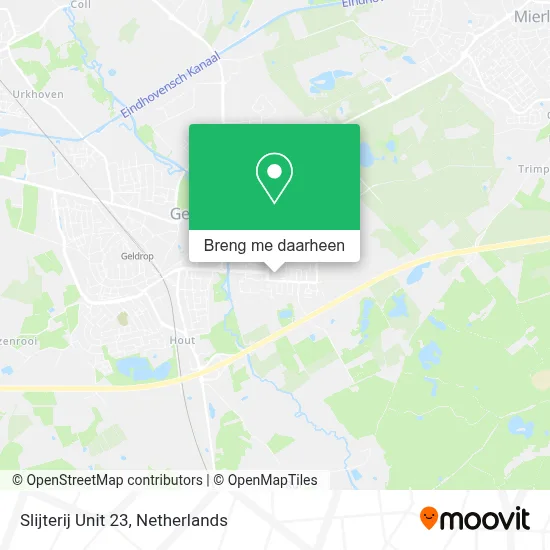 Slijterij Unit 23 kaart