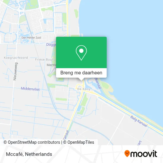 Mccafé kaart