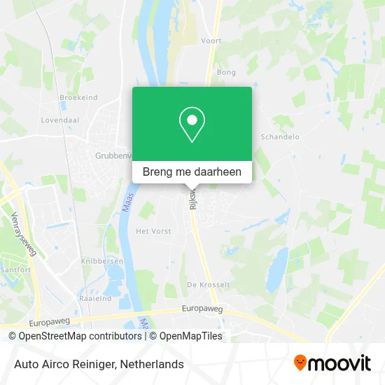 Auto Airco Reiniger kaart