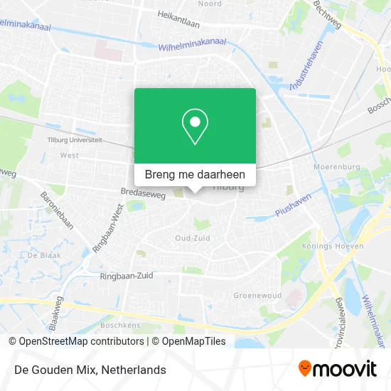 De Gouden Mix kaart