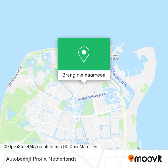 Autobedrijf Profix kaart
