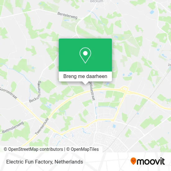 Electric Fun Factory kaart