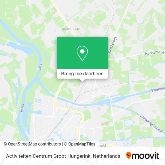Activiteiten Centrum Groot Hungerink kaart