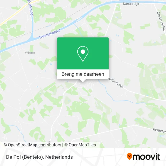 De Pol (Bentelo) kaart
