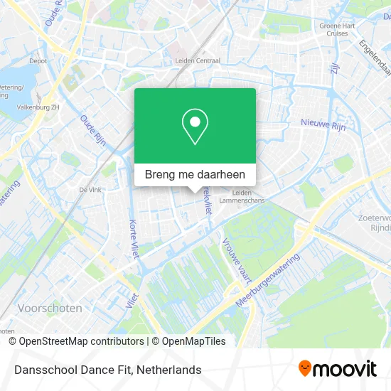 Dansschool Dance Fit kaart