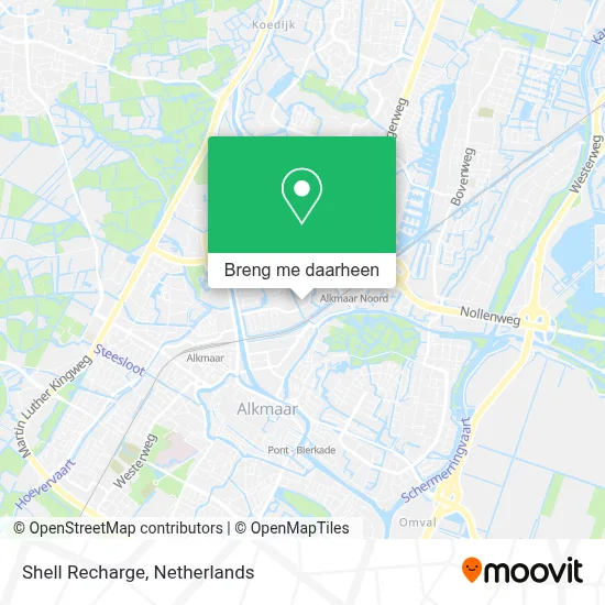 Shell Recharge kaart