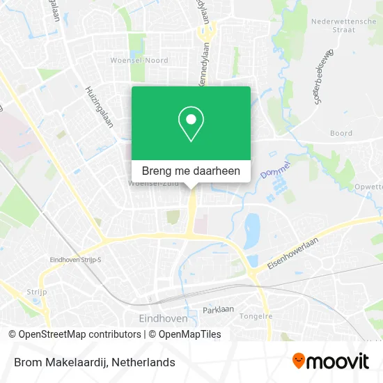 Brom Makelaardij kaart