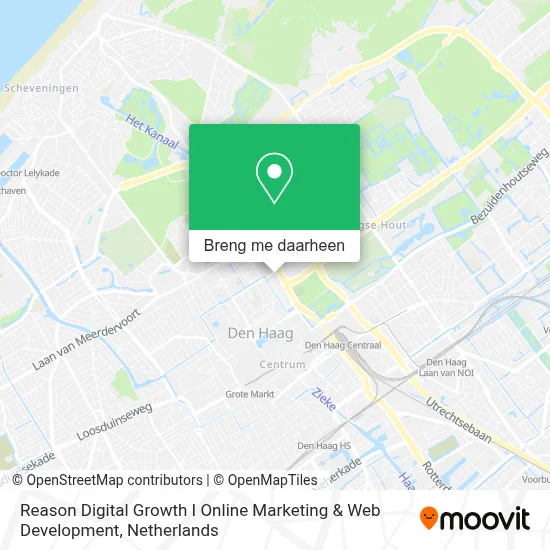 Reason Digital Growth I Online Marketing & Web Development kaart