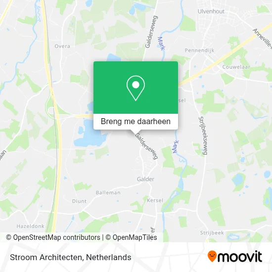 Stroom Architecten kaart
