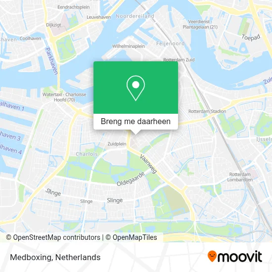 Medboxing kaart