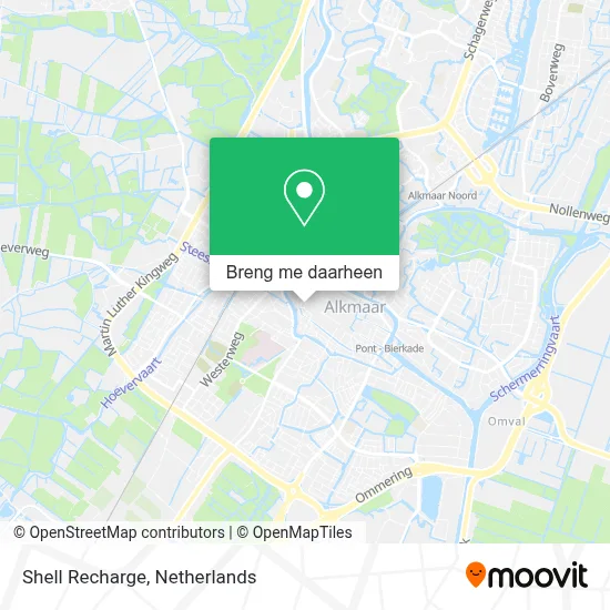 Shell Recharge kaart