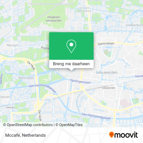 Mccafé kaart