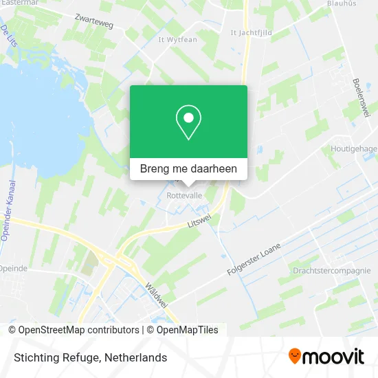 Stichting Refuge kaart