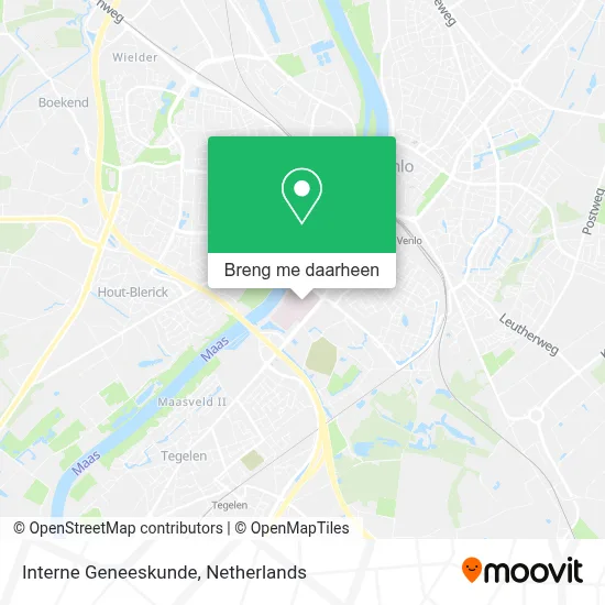 Interne Geneeskunde kaart