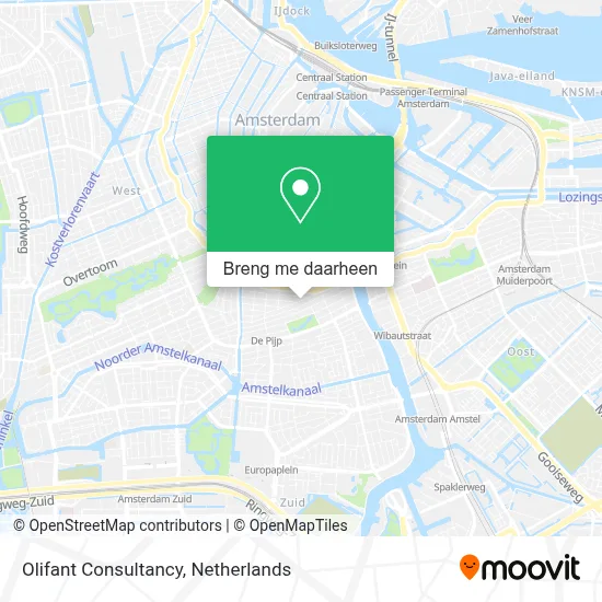Olifant Consultancy kaart