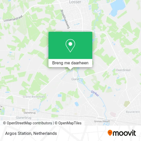 Argos Station kaart