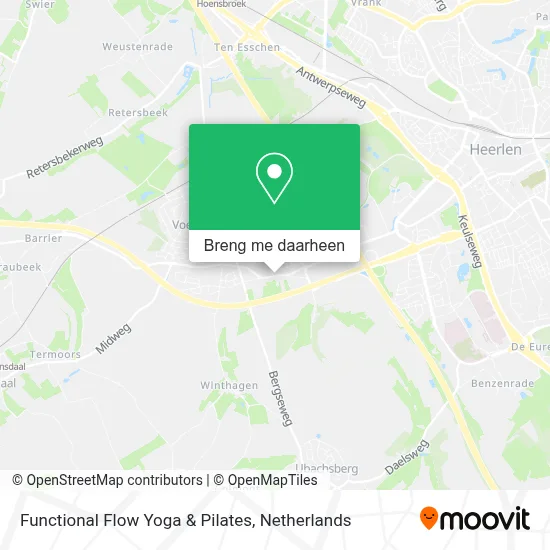 Functional Flow Yoga & Pilates kaart