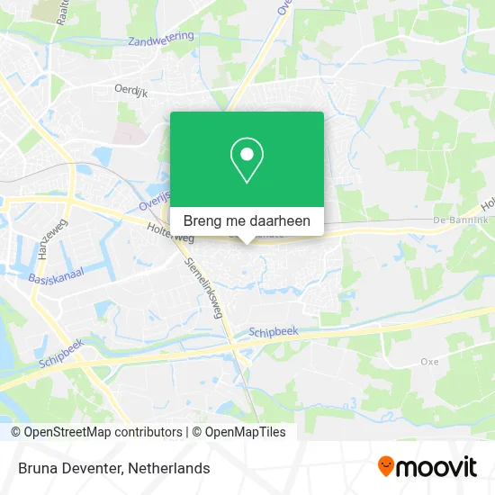 Bruna Deventer kaart
