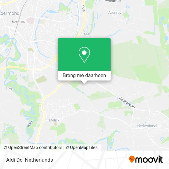Aldi Dc kaart