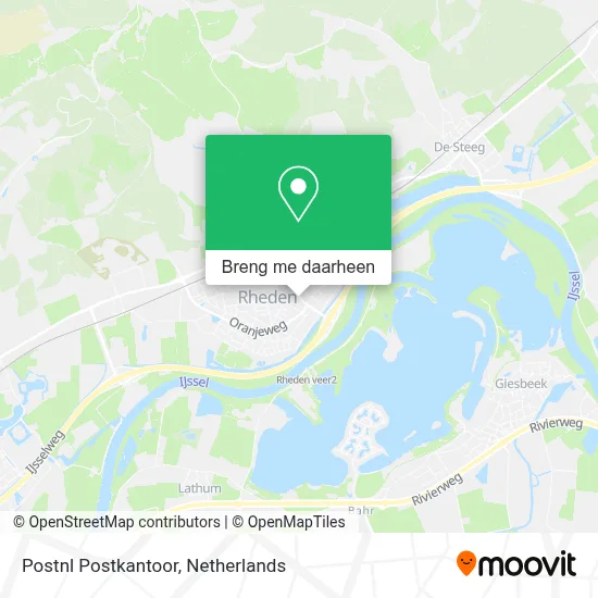 Postnl Postkantoor kaart