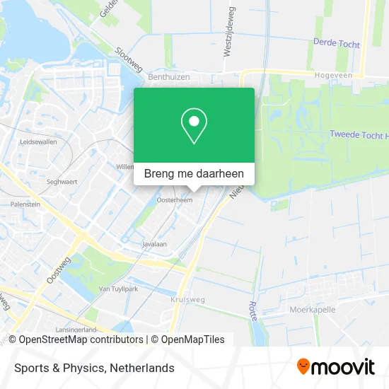 Sports & Physics kaart