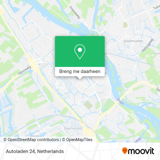 Autoladen 24 kaart