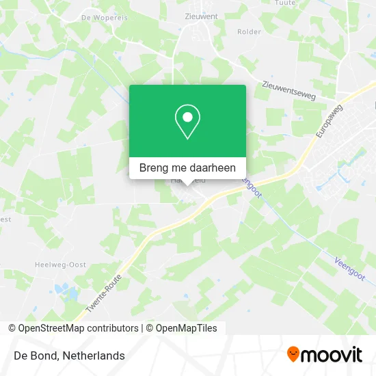 De Bond kaart