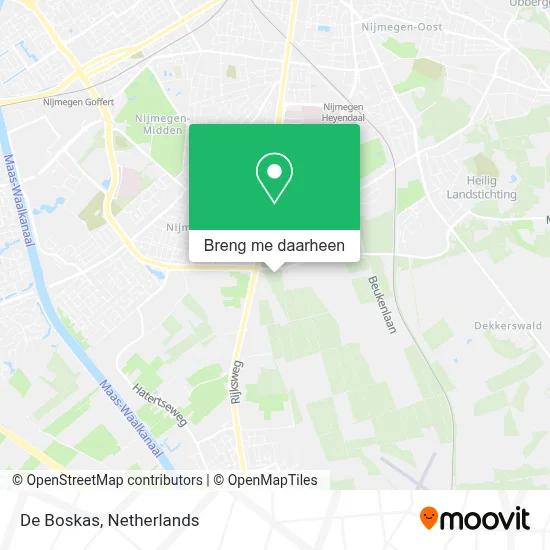 De Boskas kaart
