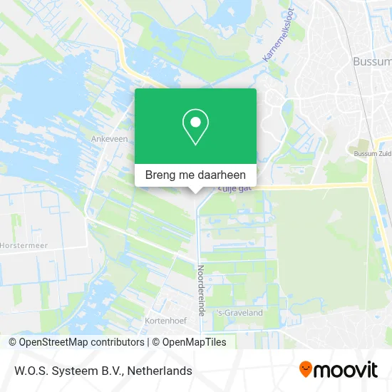 W.O.S. Systeem B.V. kaart