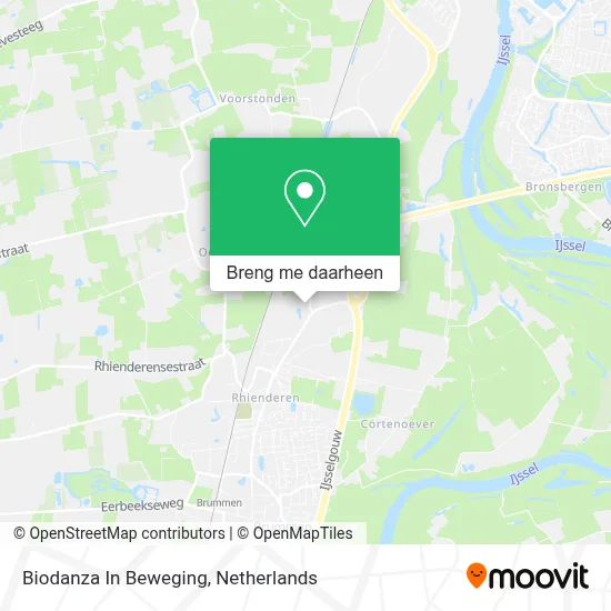 Biodanza In Beweging kaart