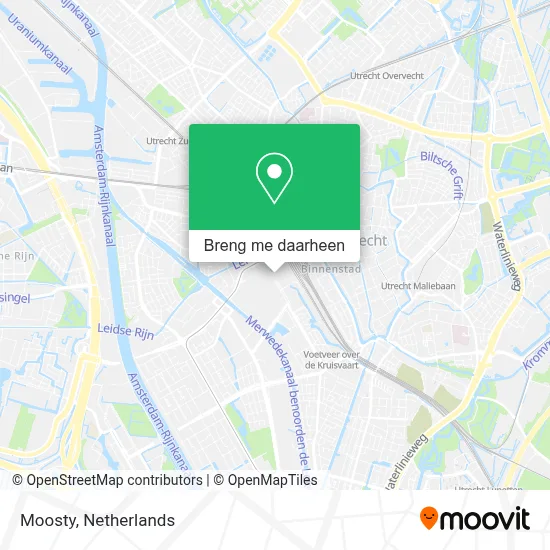 Moosty kaart