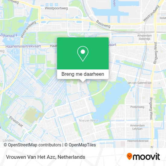 Vrouwen Van Het Azc kaart