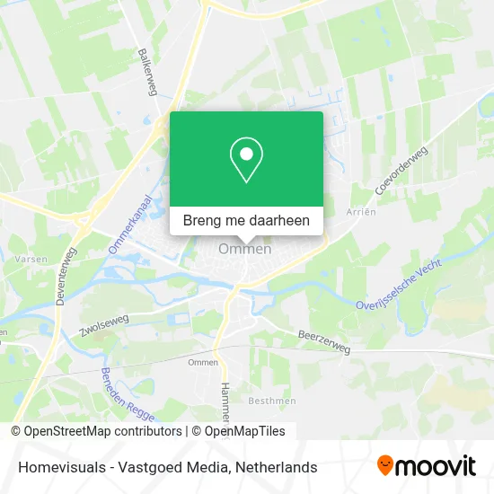Homevisuals - Vastgoed Media kaart