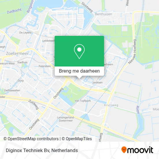 Diginox Techniek Bv kaart