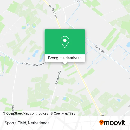 Sports Field kaart