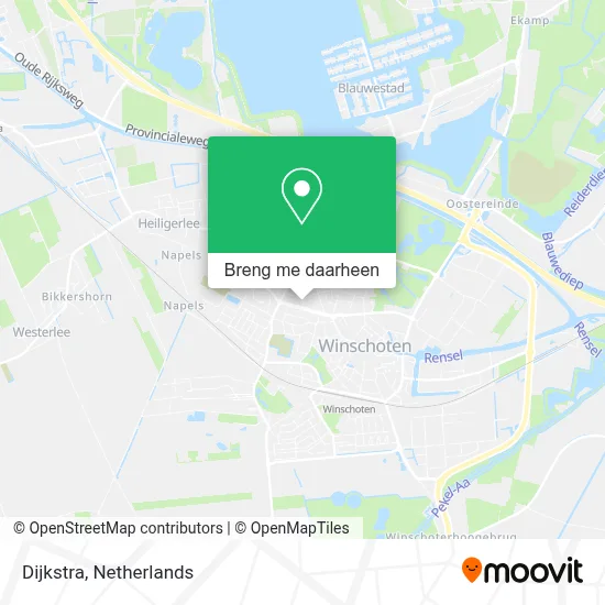 Dijkstra kaart