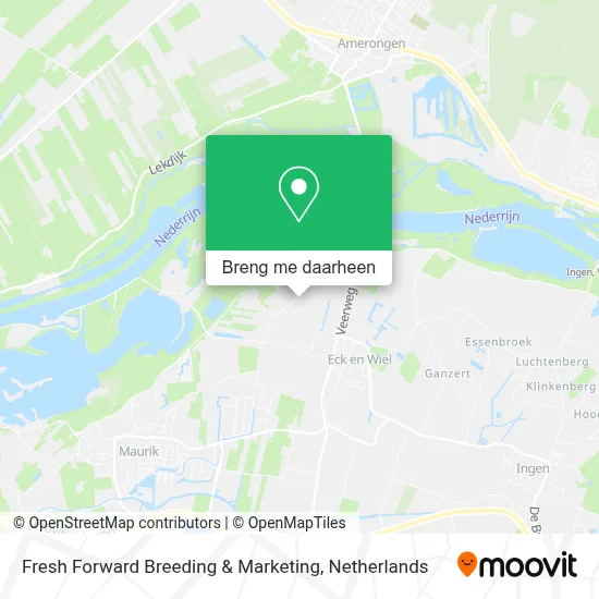 Fresh Forward Breeding & Marketing kaart