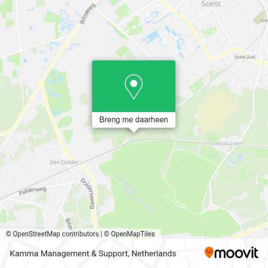 Kamma Management & Support kaart