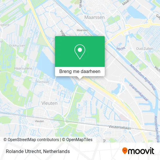 Rolande Utrecht kaart