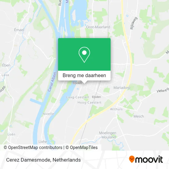 Cerez Damesmode kaart