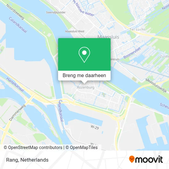 Rang kaart