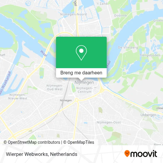 Wierper Webworks kaart